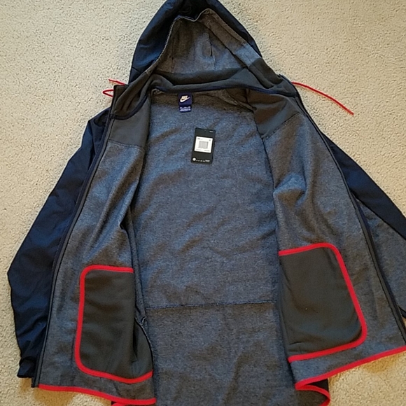 Nike New England Patriots Hooded Jacket - Picture 3 of 8